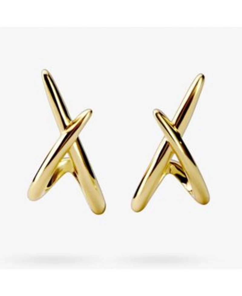 Ana Luisa Gold Stud Earrings Sloane