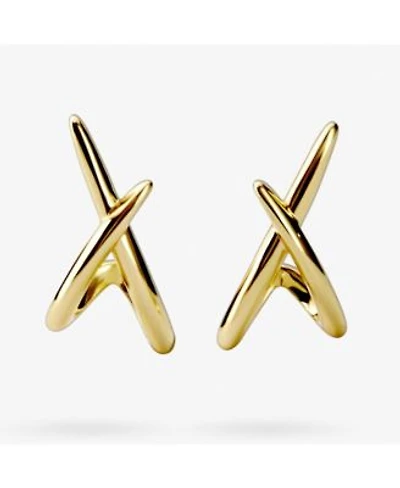 Ana Luisa Gold Stud Earrings Sloane