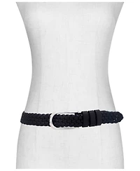 Michael Kors Women's 32mm Braided Leather Belt