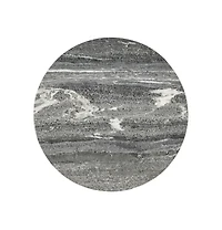 Luxury Round Marble End Table for Living Room