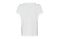 Olsen Women's Embroidered Mixed Media T-Shirt