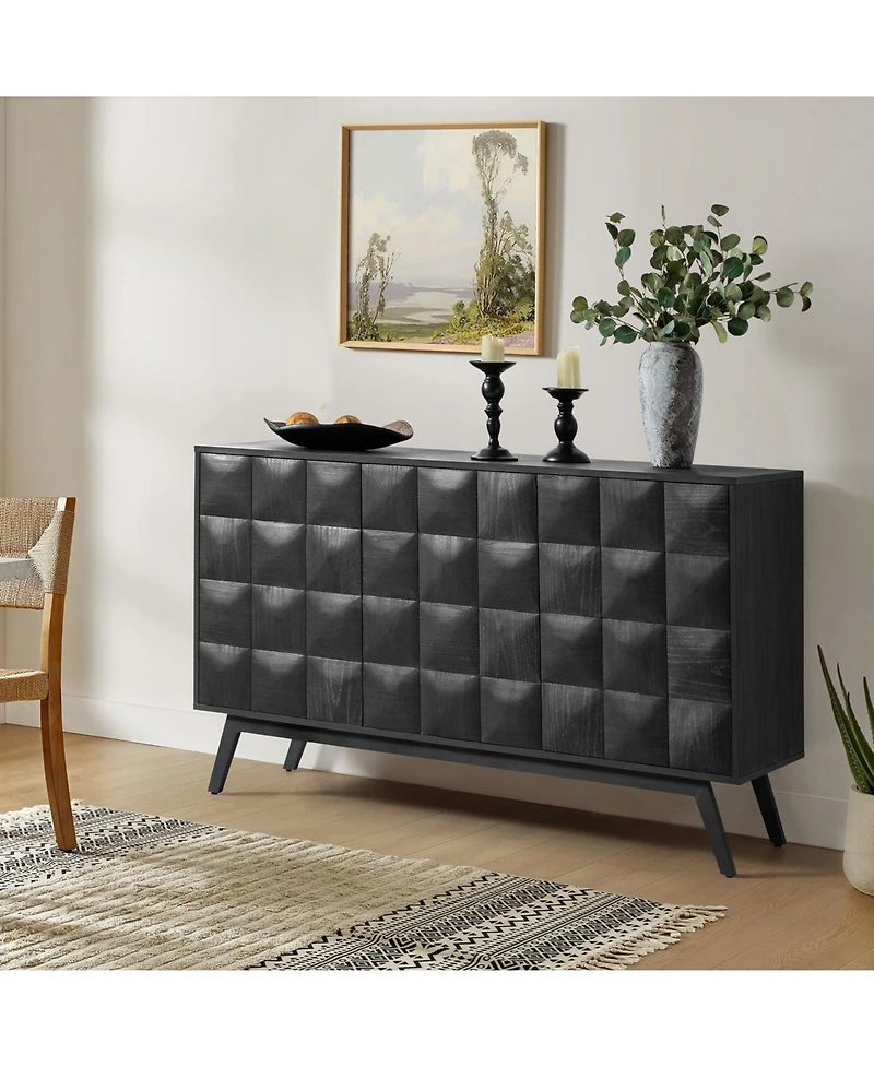 Erica 53" Wide Mid-Century Modern Sideboard