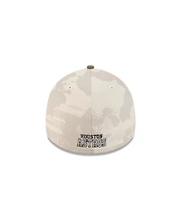 New Era Men's Light Beige/Olive Houston Astros 2025 Armed Forces Day 39THIRTY Flex Hat