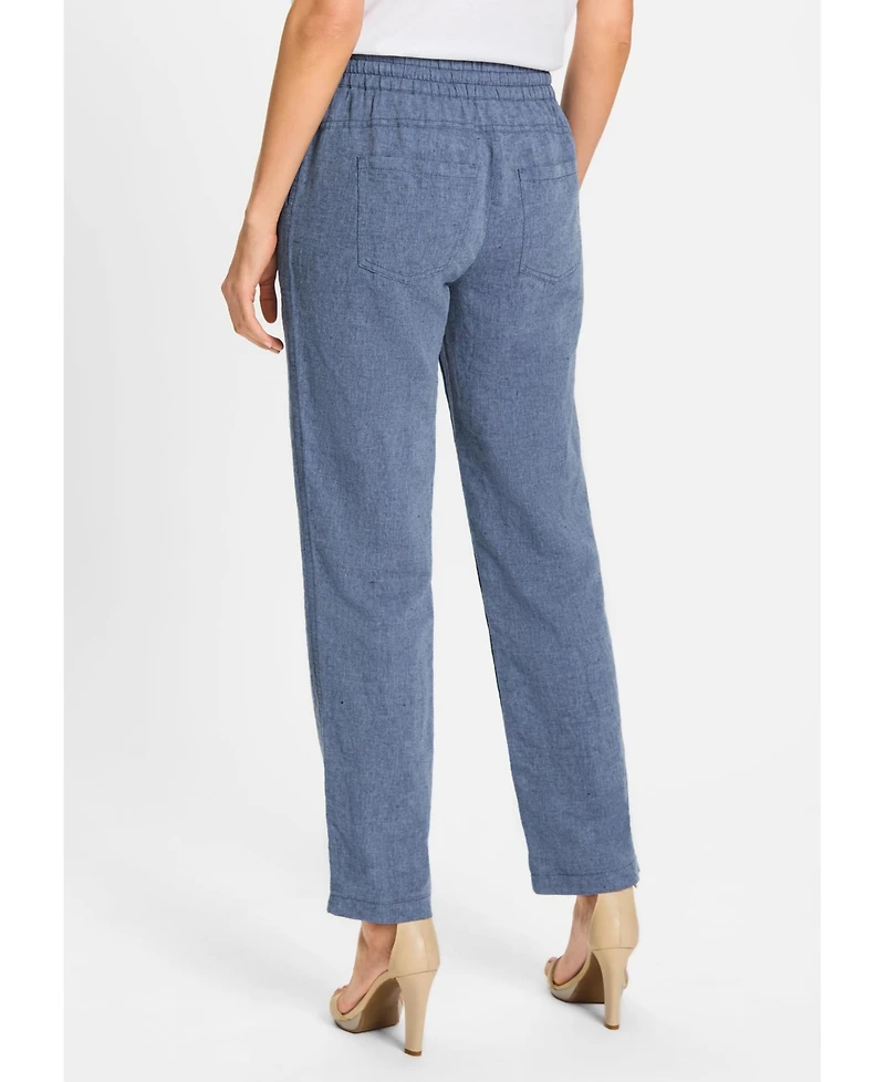 Olsen Women's Lisa Fit Straight Drawstring Pant
