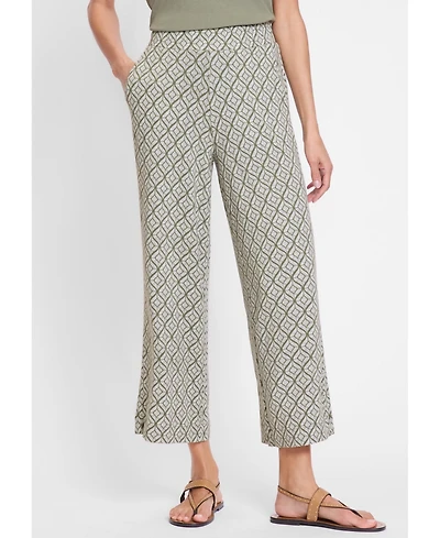 Olsen Women's Ornamental Pull-On Pant