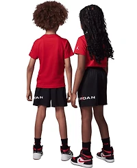 Jordan Little Boys 2-Piece Mj Baseline Mesh Shorts and T-Shirt Set