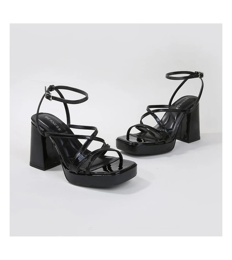 Adore Strappy Block Heeled Sandal