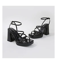 Adore Strappy Block Heeled Sandal