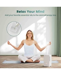 4L Ultrasonic Humidifier with Essential Oil Diffuser and 2 Mist Levels