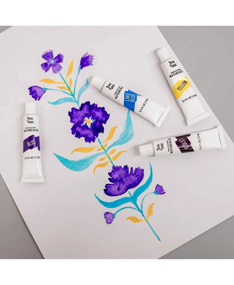 Professional Watercolor Paint Set: Bright Colors