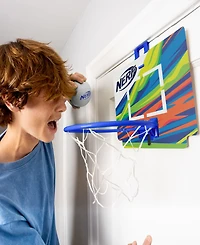 Franklin Sports Nerf Mini Over the Door Basketball Hoop Set