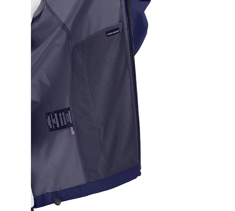 Hawke & Co. Men's All-Season Lightweight Stretch Hooded Rain Jacket