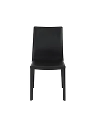 Set of 2 Dining Side Chairs with Padded Seats