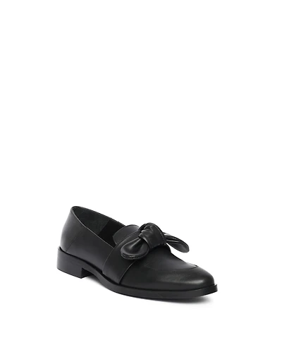 Maguire Shoes Valencia Bow Leather Loafer