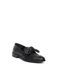 Maguire Shoes Valencia Bow Leather Loafer