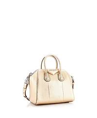 Pre-Owned Givenchy Mini Antigona Bag Embossed Leather