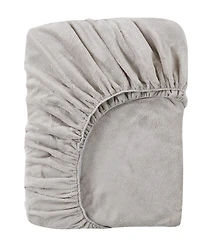 Linery & Co. Soft Plush Velvet Single Fitted Sheet