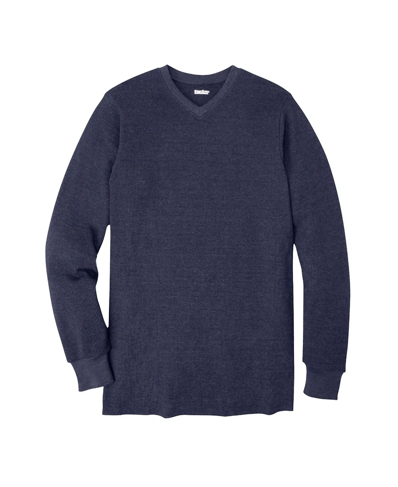 KingSize Big & Tall Heavyweight Thermal V-Neck Underwear Shirt