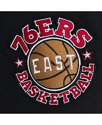 Mitchell & Ness Men's Red Philadelphia 76ers All Over Pullover Sweatshirt