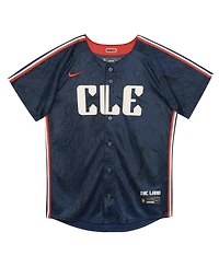 Nike Preschool Navy Cleveland Guardians City Connect Jersey