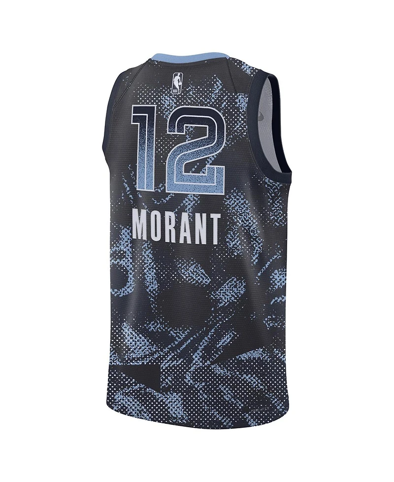 Nike Men's and Women's Ja Morant Navy Memphis Grizzlies 2025 Select Series Swingman Player Jersey