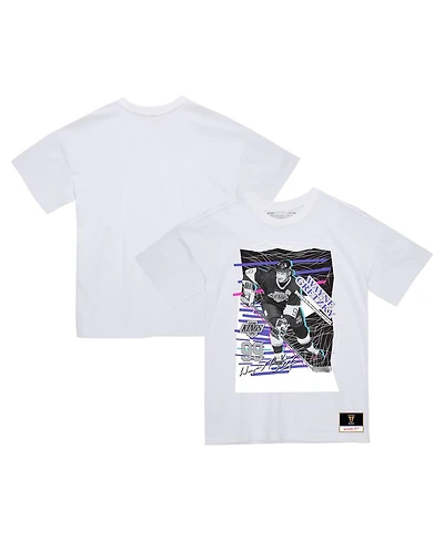 Mitchell & Ness Men's Wayne Gretzky White Los Angeles Kings Streak T-Shirt