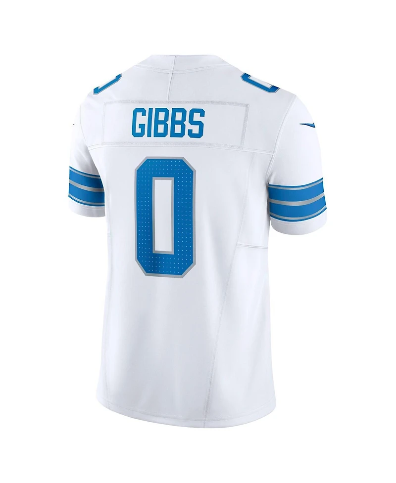 Nike Men's Jahmyr Gibbs White Detroit Lions Vapor F.u.s.e. Limited Jersey