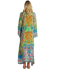 La Moda Clothing Women's Open Front Long Duster Cape