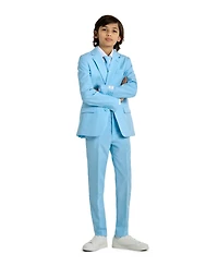 OppoSuits Big Boys 3-Piece Cool Solid Suit Set