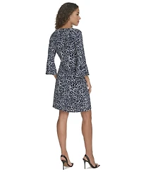 Tommy Hilfiger Petite Floral-Print Mini Dress