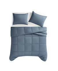 Truly Soft Green Solid 3-Pc. Comforter Set, Full/Queen