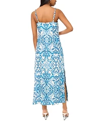 Parker Women's The Willa Beaded-Strap Paisley-Print Dress