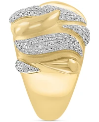 Effy Diamond Statement Ring (5/8 ct. t.w.) in 14k Yellow Gold