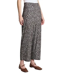 Jones New York Women's Printed Wide-Leg Pull-On Pants