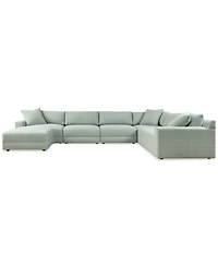 Mayela 5-Pc. Fabric Chaise Sectional, Exclusively at Macy's