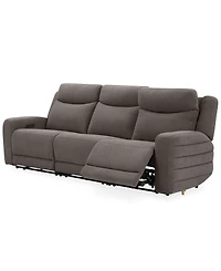 Kristyan 3-Pc. Fabric Sofa with 3 Power Recliners