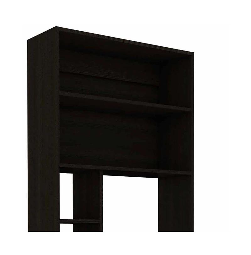 Compact Computer Desk with Hutch – Perfect for Home Office with Extra Storage
