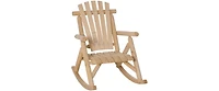 Adirondack Chair Solid Wood Outdoor Patio Furniture