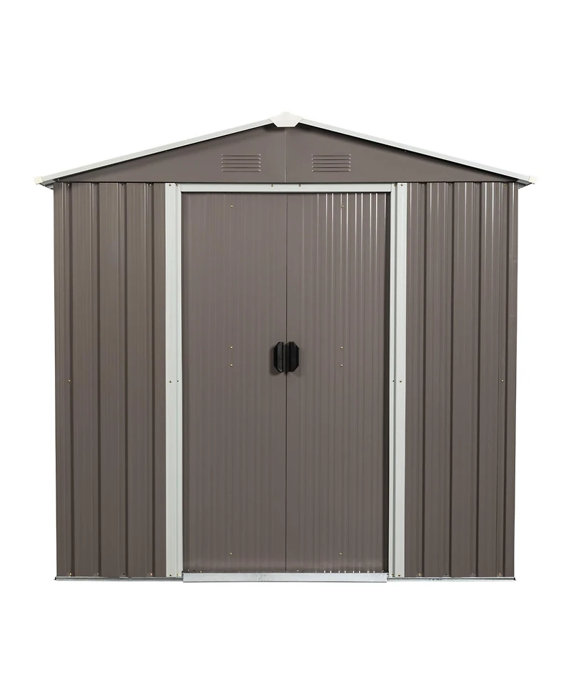 6ft x 5ft Outdoor Metal Storage Shed