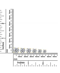 Bling Jewelry Classic Round Cubic Zirconia Solitaire Stud Earrings Traditional .925 Sterling Silver Cz Stones Rose Yellow Gold Plated