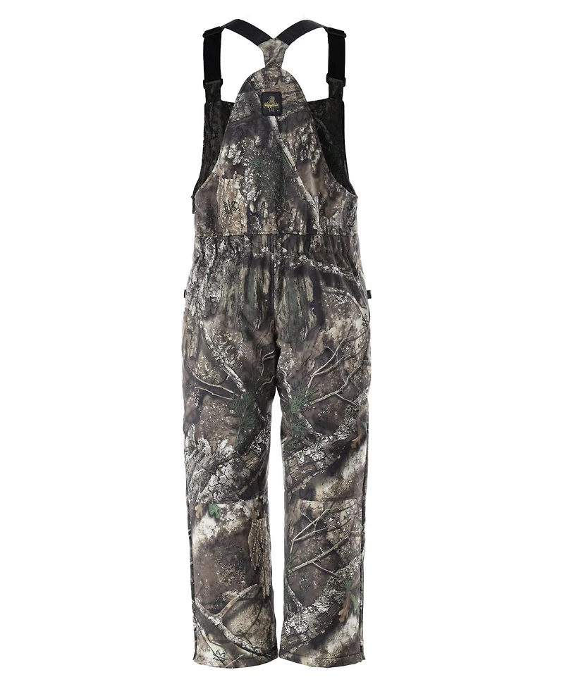 RefrigiWear Realtree Apx Camo Insulated Softshell Bib Overalls - Big & Tall