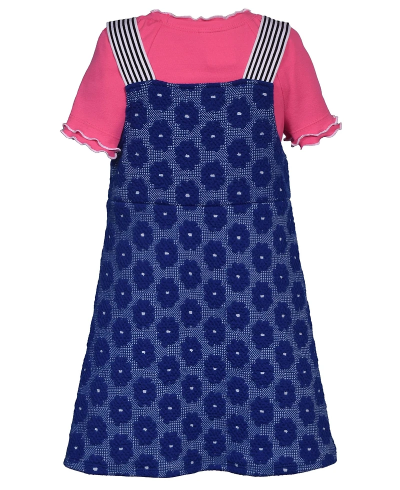 Bonnie Jean Toddler and Little Girls Floral Jumper Dress