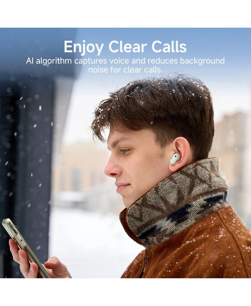 Edifier X1 Lite True Wireless Earbuds, Bluetooth 5.4 Earphones for Clear Calls, IP54 Sweat Resistant Fast Charging