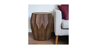 Rustic Solid Wood End Table – Perfect for Living Rooms and Bedrooms
