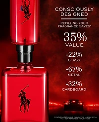 Ralph Lauren Men's 5-Pc. Polo Red Eau de Toilette Gift Set