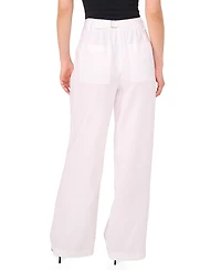 Vince Camuto Women's Linen-Blend Wide-Leg Pants