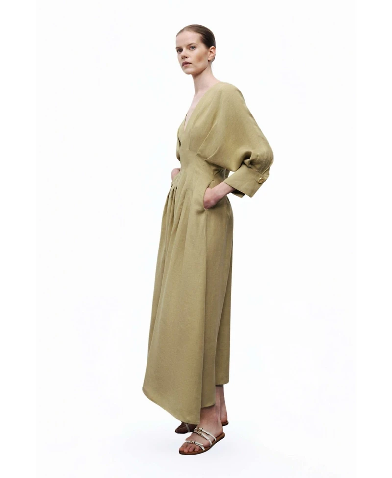 Nocturne Women's Pleated Midi Dress