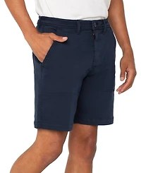 Liverpool Los Angeles Men's Cotton-Blend Relaxed 8" Shorts