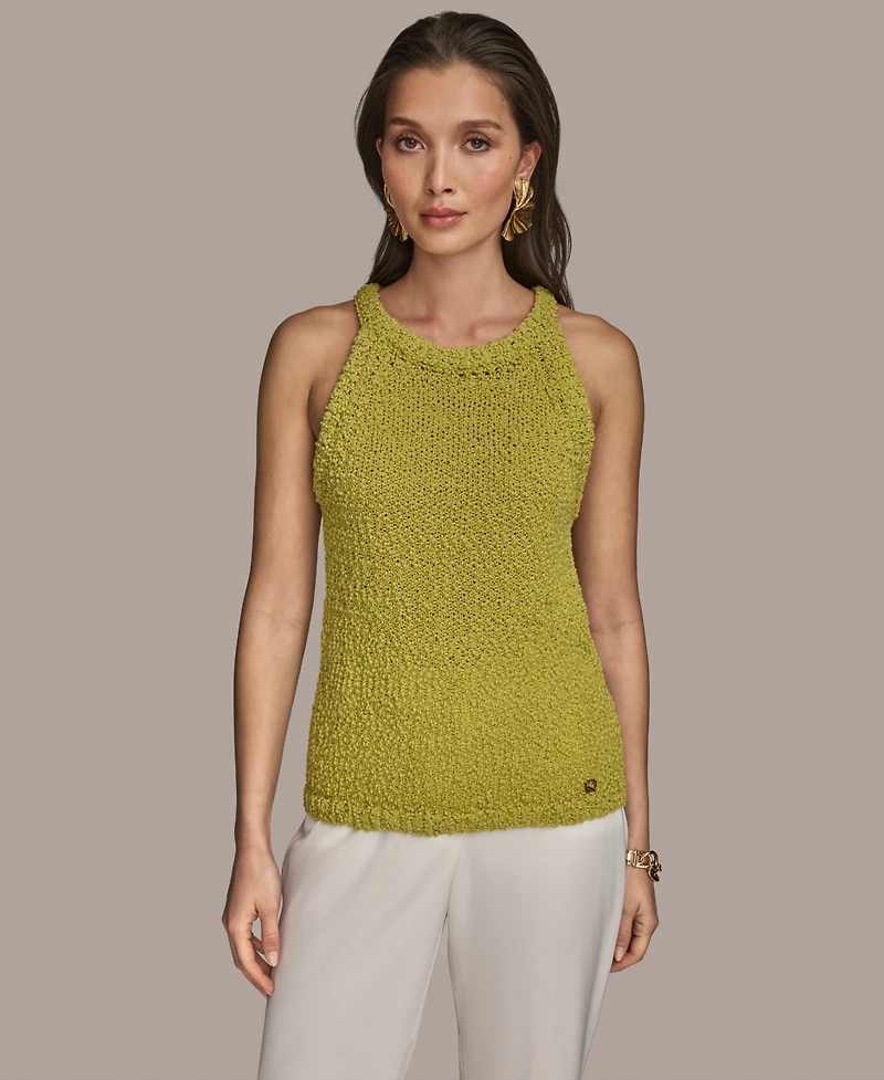 Donna Karan New York Women's Textured Knit Sleeveless Top