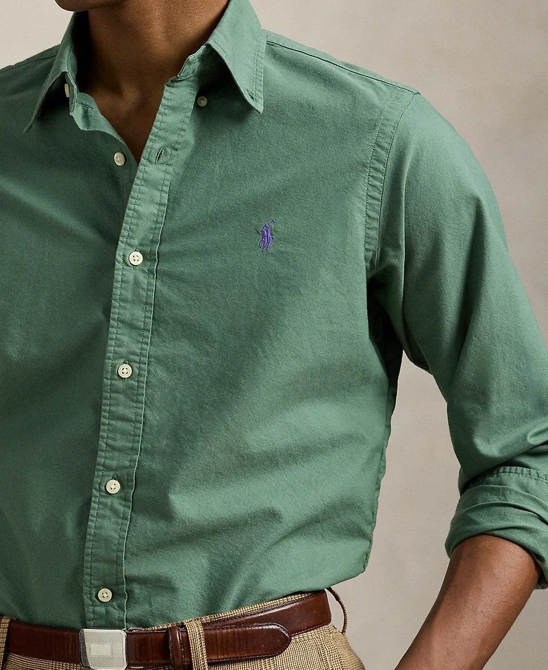 Polo Ralph Lauren Men's Garment-Dyed Oxford Shirt